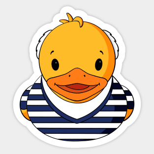 Pablo Picasso Rubber Duck Sticker